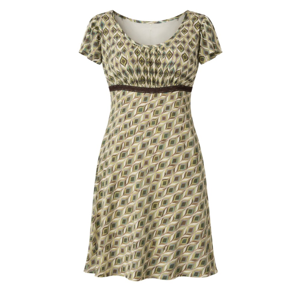 Dorby Earthtone Babydoll Dress Women Size 16 Whimsigoth Prairiecore Romantic